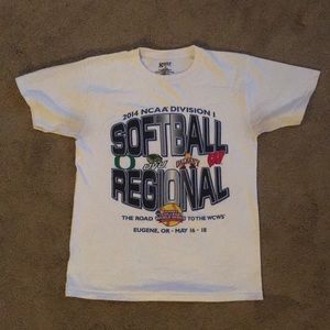 White Regional Softball T-shirt